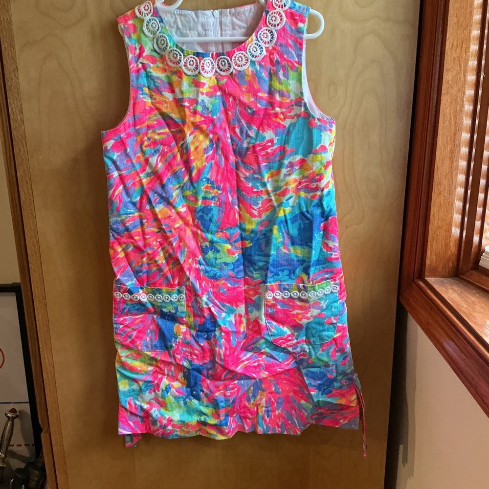 Lilly Pulitzer girls shift Dress, nwot, 10
